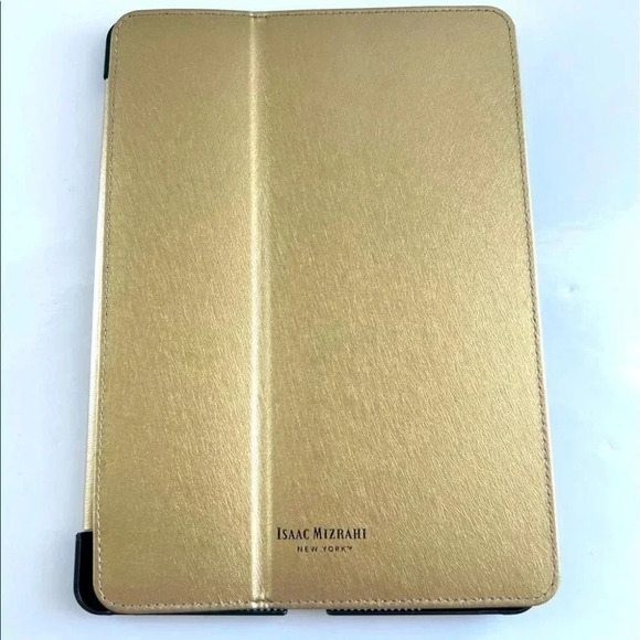 IPAD CASE IZAAK MIZRAHI GOLD TABLET  CASE - Picture 1 of 10
